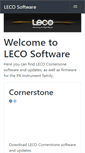 Mobile Screenshot of lecosoftware.com